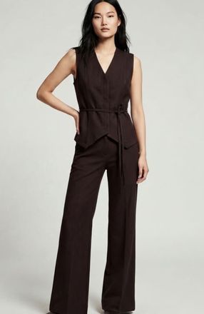 Anatomie Solstice Ponte Wide Leg Pant in Espresso at Nordstrom, Size X-Small
