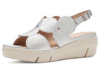 Wonders D-8210 Womens Wedge Shoes Max Plata : 7.5 M, Leather
