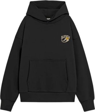 Barrow Barrow, Hoodies & sweatvesten, Heren, Zwart, M, Sudadera Hoodie