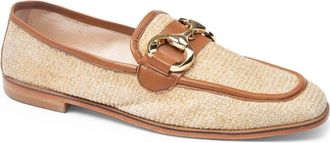 Patricia Green Harlow Bit Loafer in Natural Raffia at Nordstrom, Size 10