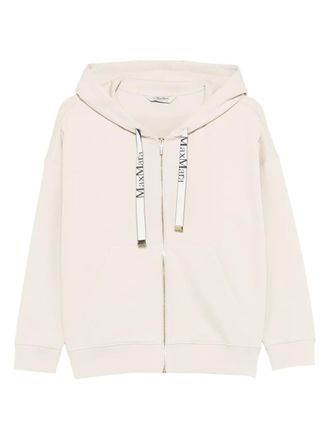 Max Mara Hoodie met rits - Beige
