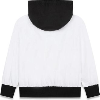 DKNY Hooded Polyester Jacket - White