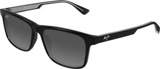 Maui Jim Okina Neutral Grey Square Mens Sunglasses GS587-02 55