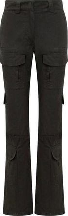Givenchy Pantalones Cargo con M&uacute;ltiples Bolsillos - Trousers - Mujer - Negro - S