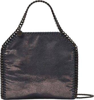 Stella McCartney Dark Navy Blue Falabella Mini Tote
