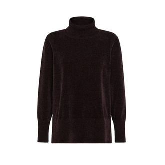 Roberto Ricci Design Chenille Turtleneck Jumper Bordeaux