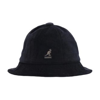 Kangol Hats, male, Black, Size: L Casual Black Velvet Bucket Hat