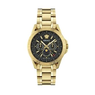Versace Accessoires, Heren, Geel, ONE Size, Bracelet Watch
