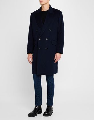 Cardinal of Canada Mens Thomas Cashmere Overcoat