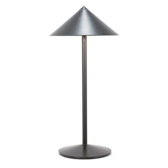 Zafferano L&aacute;mpara led aluminio recargable 6w titanio ip65 cabezal magn&eacute;tico