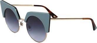 Web Eyewear WE0229 86W Womens Sunglasses Blue Size 49