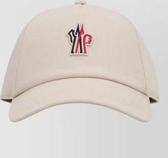 Moncler cotton logo baseball cap