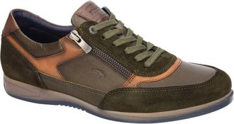 Fluchos Daniel F1288 Sneaker - Heren - Sneakers - Groen - 45 EU - Leer - Schoenen