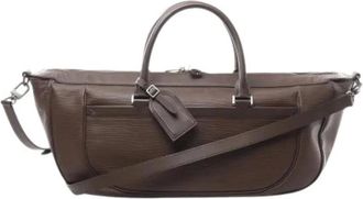 Louis Vuitton Pre-owned Weekend Bags, female, Brown, Size: ONE SIZE Pre-owned Dhanur GM 2Way Handbag
