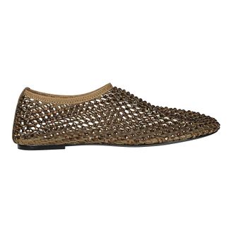 Strategia Ballerinas, female, Brown, Size: 8 US All Over Strass Babuccia
