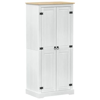 vidaXL Armarios 76 X 50 X 170 Cm Madera De Pino Macizo Vidaxl