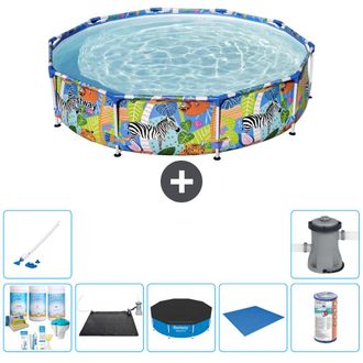 Bestway Piscina Bestway Steel Pro Redonda - Selva - 305x66 Cm - 7-piezas S21633