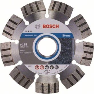 Bosch Disco Corte Diamante Best Stone 115 X 2223 X 22 X 12 2608602641