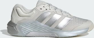 adidas adidas Performance Dropset 4 sneakers da training grigie e argentate-Grigio