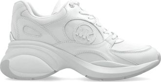Michael Kors Sportschoenen Zuma - Dames - Sneakers - Wit - 40 EU - Leer - Schoenen