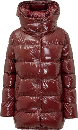 Herno Regenjas met capuchon - Rood