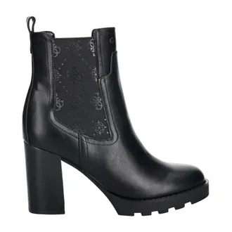 Guess Schoenen, Dames, Zwart, 40 EU, Leer, Nealle Enkellaars