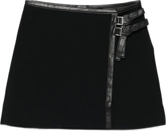 Liu Jo Minigonna con fibbia - Nero