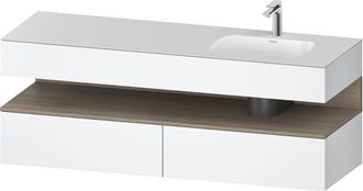Duravit Duravit Qatego Lavabo Encastrado Con Base De Lavabo Consola