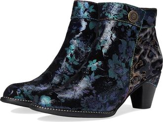L'Artiste by Spring Step Dessalynn Womens Boots Navy : EU 42 (US Womens 10.5-11) M, Suede/Textile
