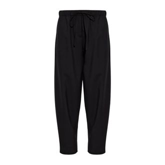 Paul Smith Dames, Broeken, Zwart, Maat: M Wol