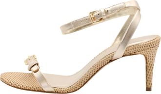 Schutz Womens Aurora Mid Heels In Platina