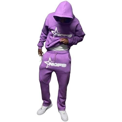 Lot De 2 Vêtements Détente Femme : Sweat à Capuche + Joggers Rayés - Taille XL, Neuf Avec étiquettes