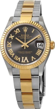 Rolex Datejust 31 Dark Grey Dial Automatic Ladies Steel and 18kt Yellow Gold Oyster 278273GYRDO