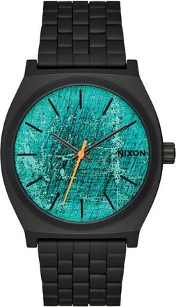 Nixon The Time Teller Bracelet Watch, 37mm in Black /Oxidation at Nordstrom