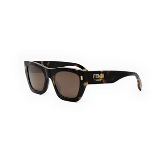 Fendi Sunglasses, unisex, Black, Size: 53 MM Stylish Sunglasses for Your Look
