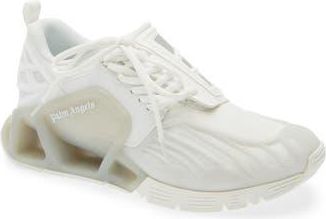 Palm Angels Racing Palm Web Sneaker in White at Nordstrom Rack, Size 12Us / 45Eu