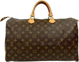 Louis Vuitton Pre-owned Vintage Handtas - Dames - Vintage Handtas - Bruin - ONE Size - Vintage