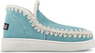Mou Geperforeerde Su&egrave;de Zomer Sneakers - Dames - Winterlaarzen - Blauw - 40 EU - Su&egrave;de - Schoenen
