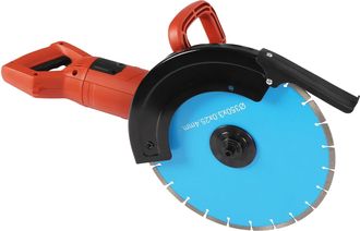 OEM Sierra El&eacute;ctrica Para Hormig&oacute;n, Potente Motor De 3000 W, Profundidad De Corte Ajustable, Funcionamiento Sin Polvo