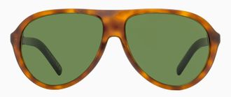 Moncler ML0289 Pilot Frame Sunglasses - Brown