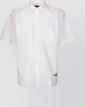 Comme Des Garçons cotton shirt with button-down collar and pocket