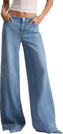 Alice & Olivia Alice + Olivia Slay Low-Rise No Wb Jean