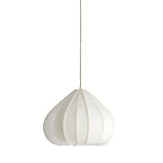 Light & Living Light&living - L&aacute;mpara Colgante - Zubeda - Blanco - Textil - &Oslash;