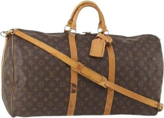Louis Vuitton Pre-owned Weekend Bags, female, Brown, Size: ONE SIZE Pre-owned Boston Bag