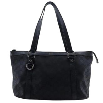 Gucci Pre-owned Tote Bags, female, Black, Size: ONE SIZE Pre-owned Tote Bag