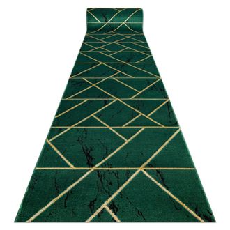 RugsX RugsX Exclusive Emerald Runner in Green | Size: 120 cm x 280 cm