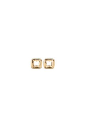 UNOde50 Small Link Earrings in Gold at Nordstrom