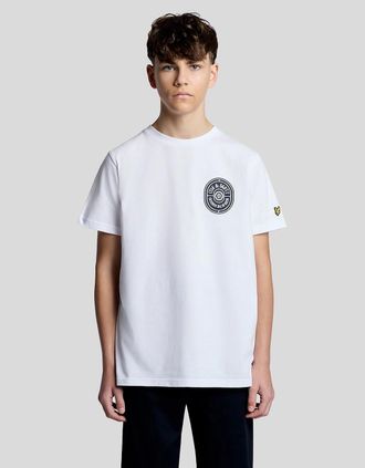 Lyle & Scott Lyle And Scott Mens Graphic Badge Cotton T-Shirt - Size: 10/11 y
