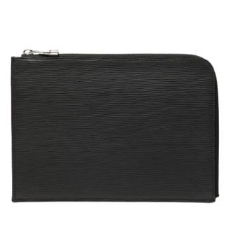 Louis Vuitton Pre-owned Clutches, female, Black, Size: ONE SIZE Pre-owned Pochette Jour
