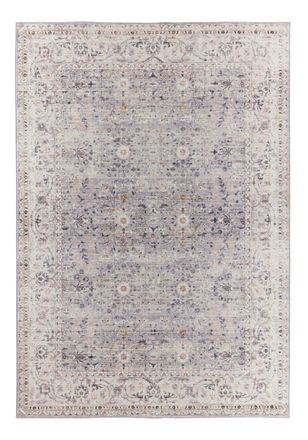 Nazar Rugs Alfombra vintage gris 160x220 cm